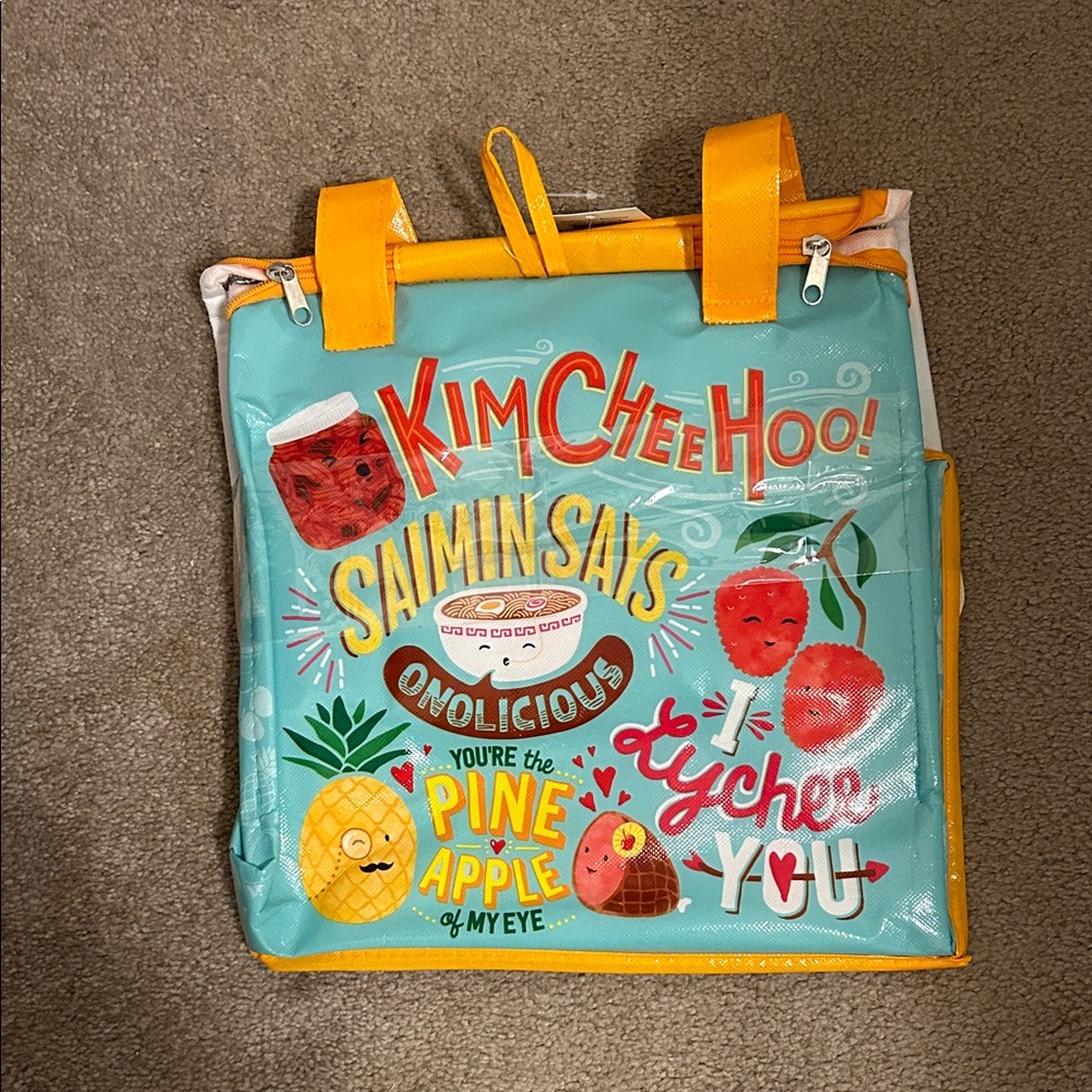 Colorful Insulated Tote Bag